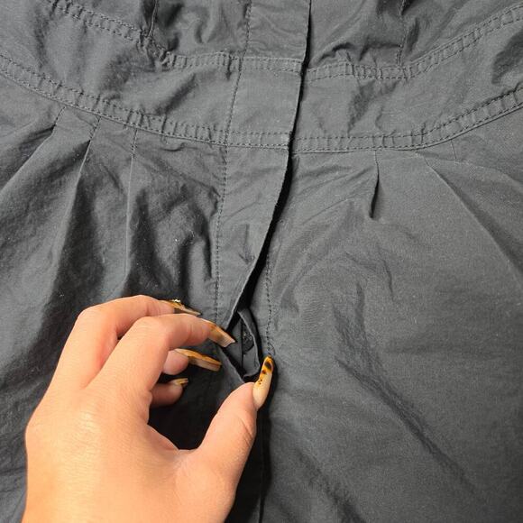 Club Monaco Black Button Front Dress Size: 6 - Picture 7 of 7